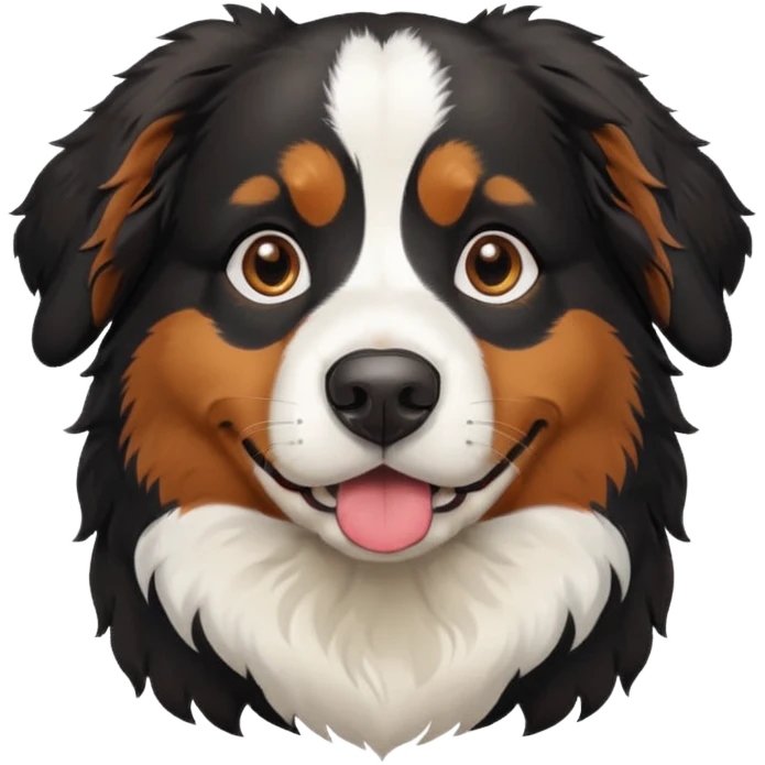 Bernese mountain dog emoji