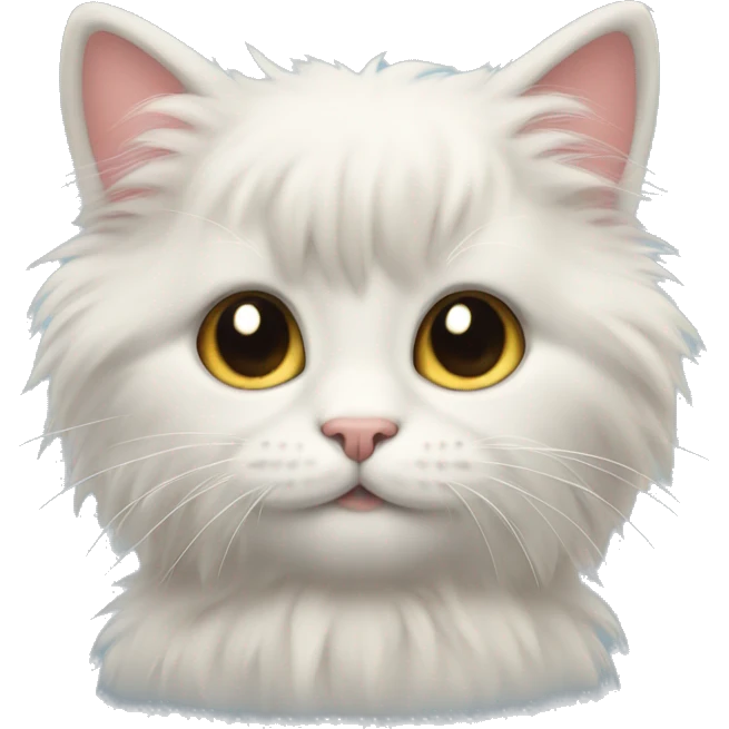 Fluffy kitten  emoji