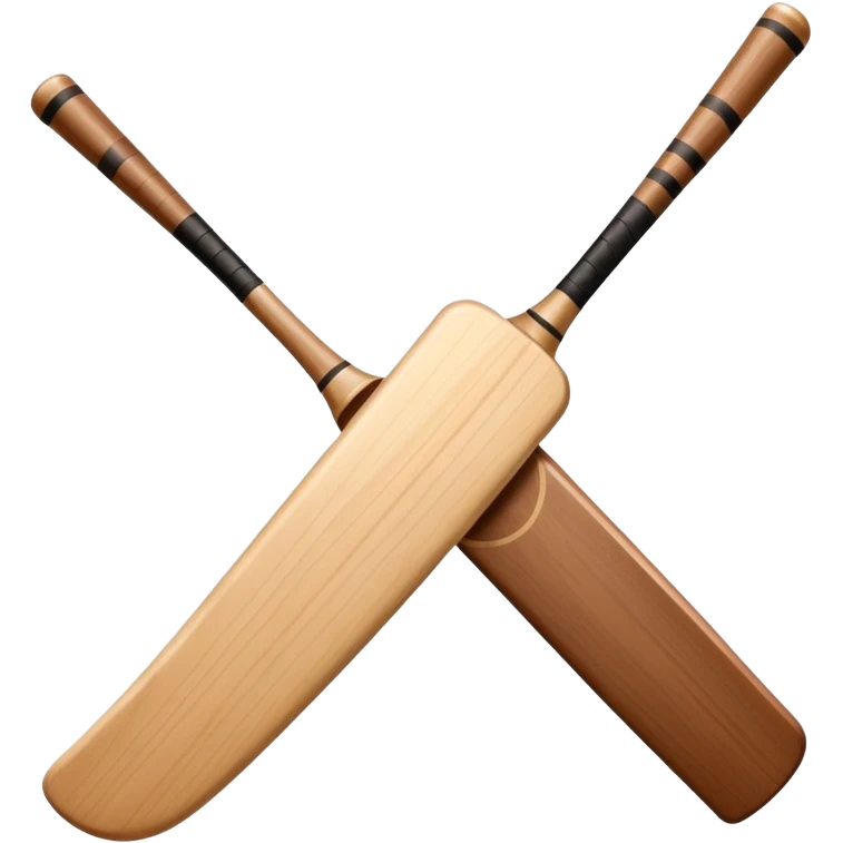 Cricket bat  emoji