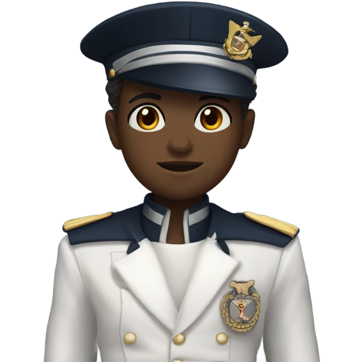 Navy cadet  emoji