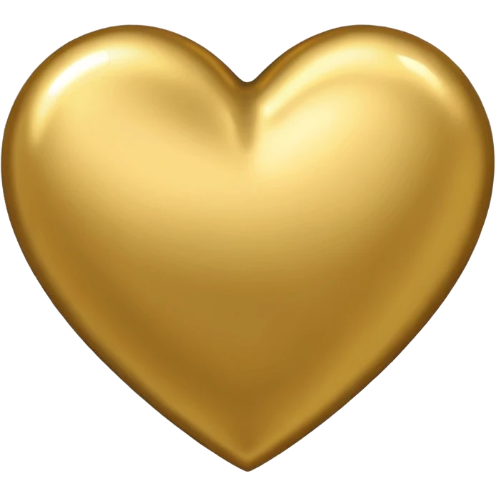 gold heart emoji emoji