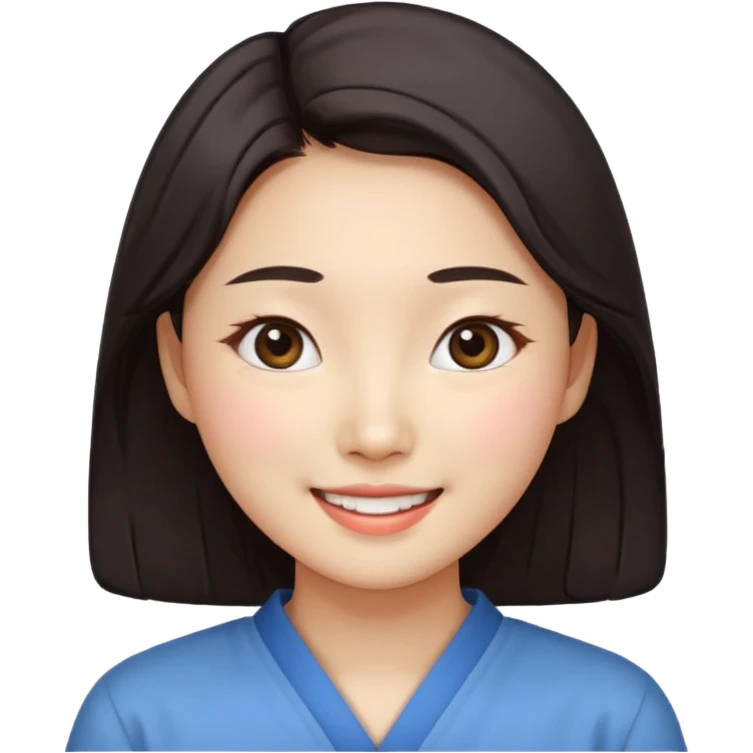 Make a Korean women who had a kid at 18 emoji