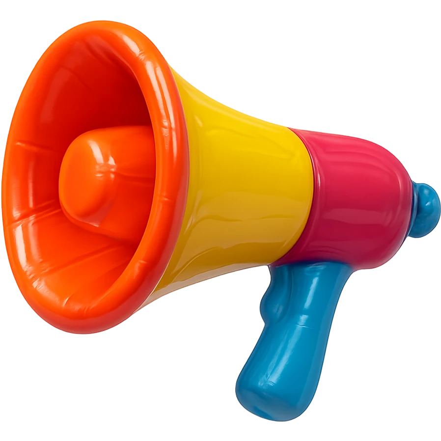 megaphone emoji