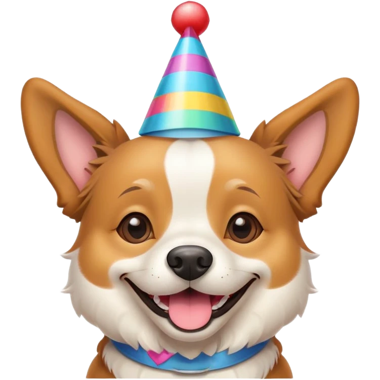 Dog Happy Birthday  emoji
