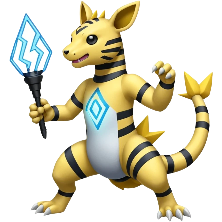 Ampharos-Electabuzz-Zeraora-Elekid-fusion emoji