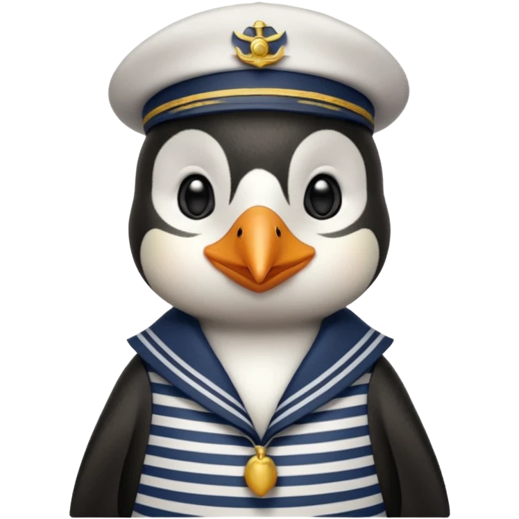 sailor penguin emoji
