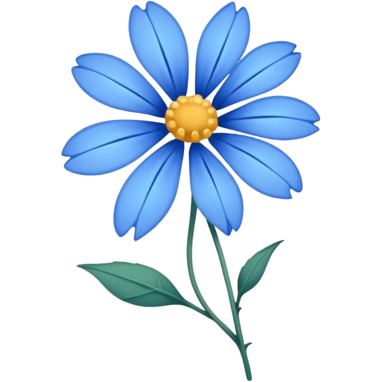 Une fleure bleue fannee comme ça : 🥀 emoji