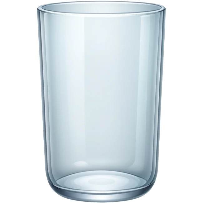 Glass E emoji