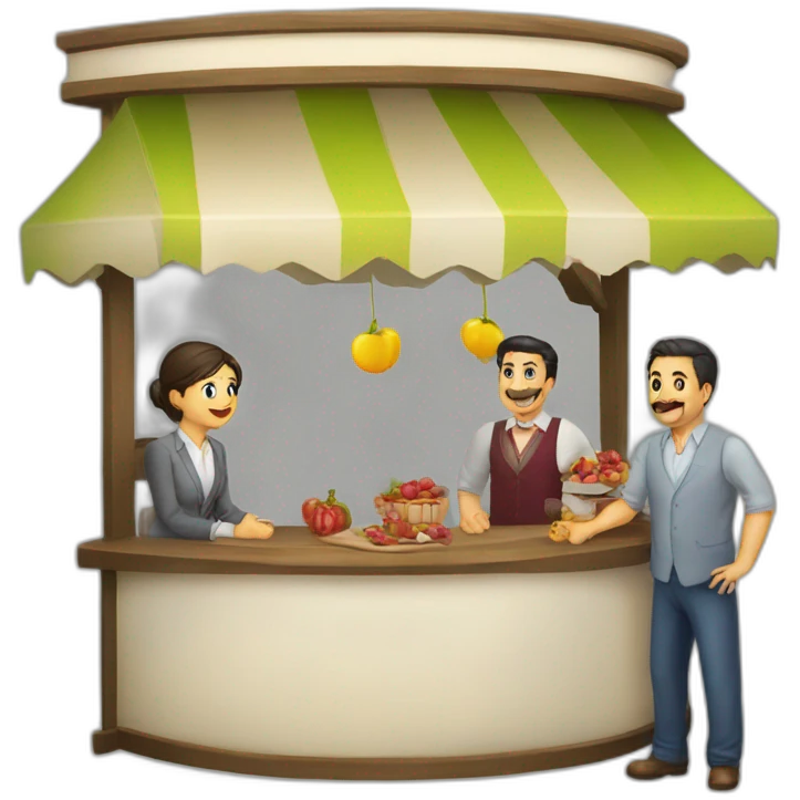 TURKISH BOOTH TURKISH ASSOCIATES AND BOZKURT emoji