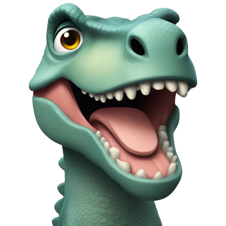 dinosaurio con lana emoji