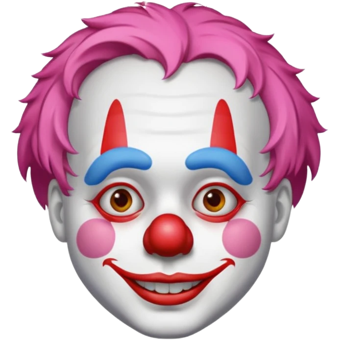 clown short hair emoji