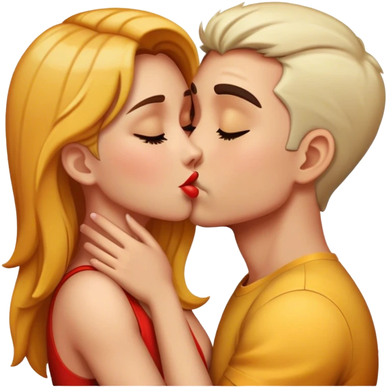 Gangster kiss emoji