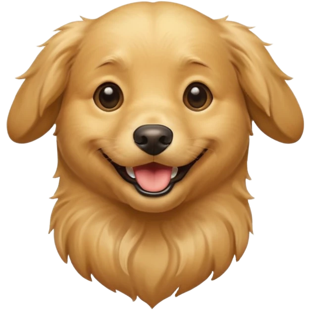 Happy dog  emoji