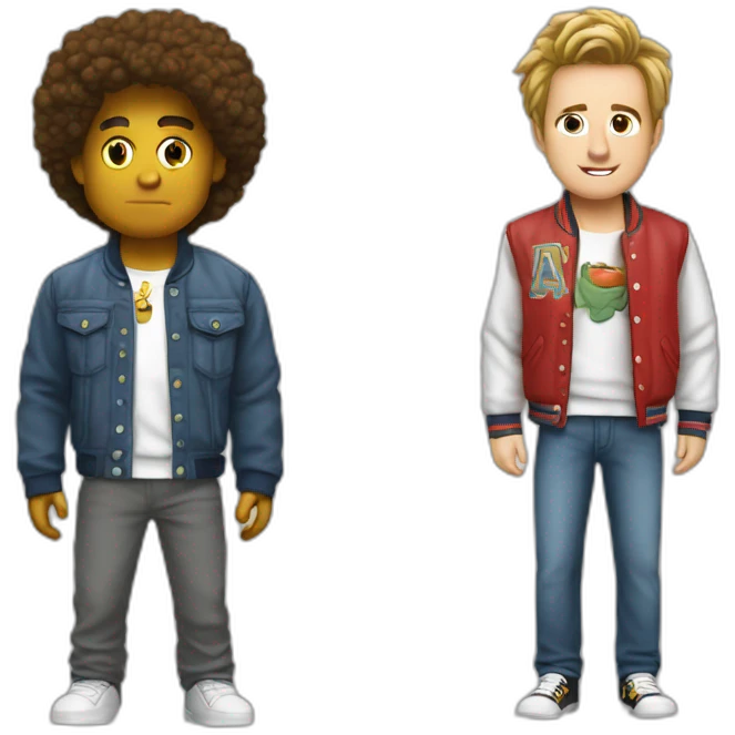 McFly et Carlito emoji