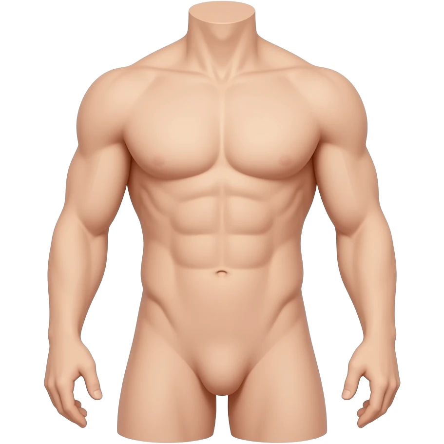 Naked full body emoji