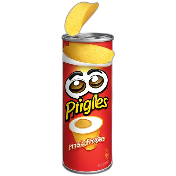 Pringles man emoji