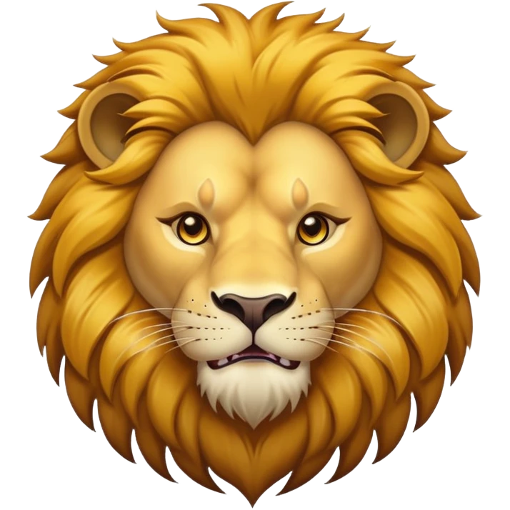 A the biggest, baddest, strongest lion emoji