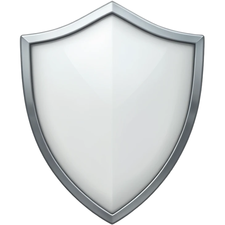 white shield  emoji