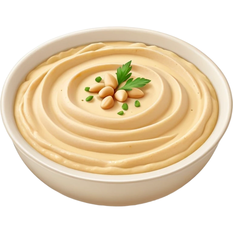 Bowl of hummus  emoji