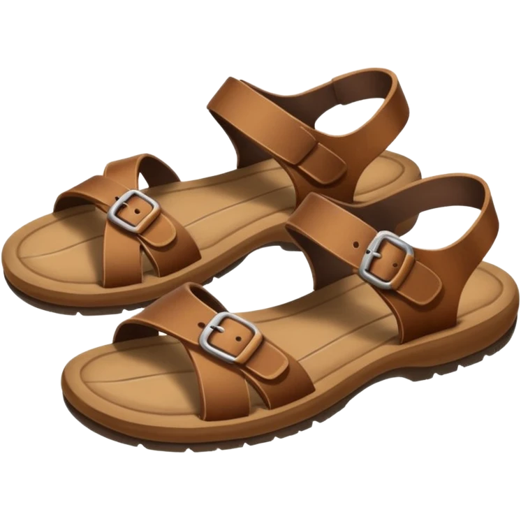 camp sandals emoji