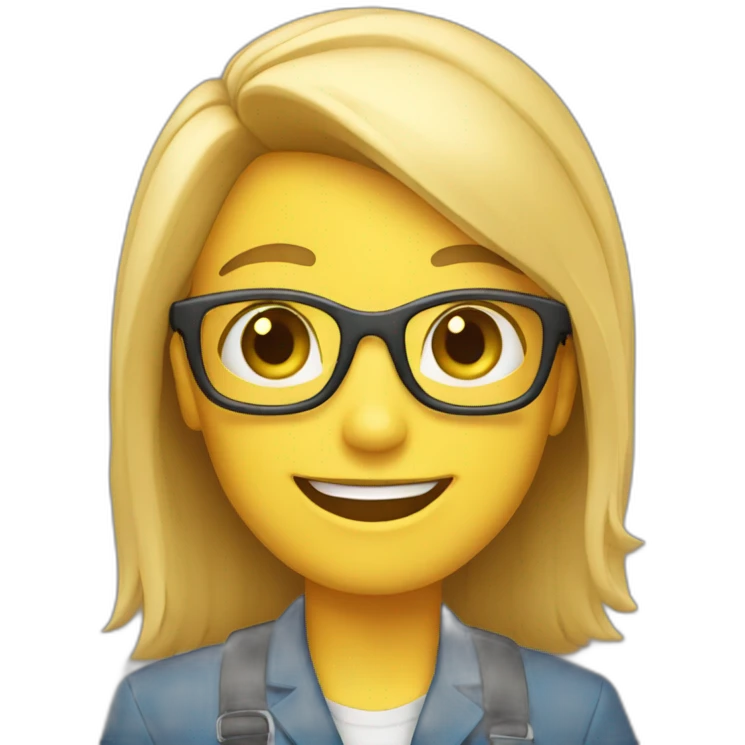 Generate a happy realtor emoji