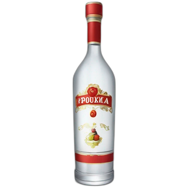 Russian vodka emoji