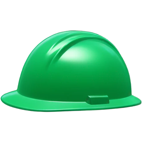 green Hard Hatemoji
 emoji