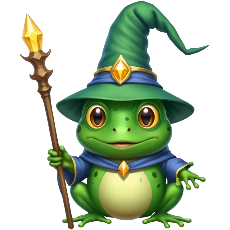 wizard frog emoji