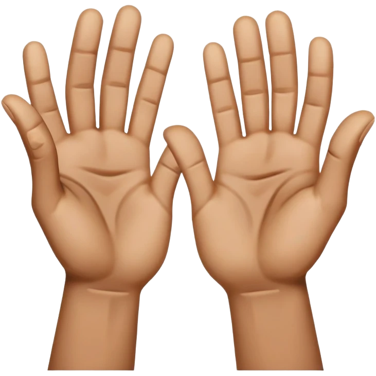 begging hands, palms up emoji