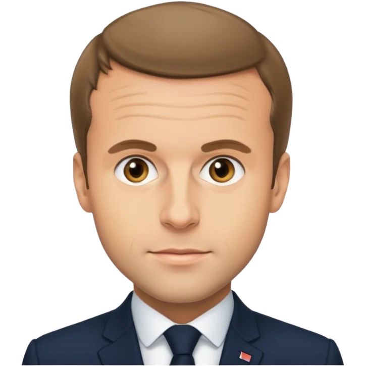 Emmanuel Macron emoji