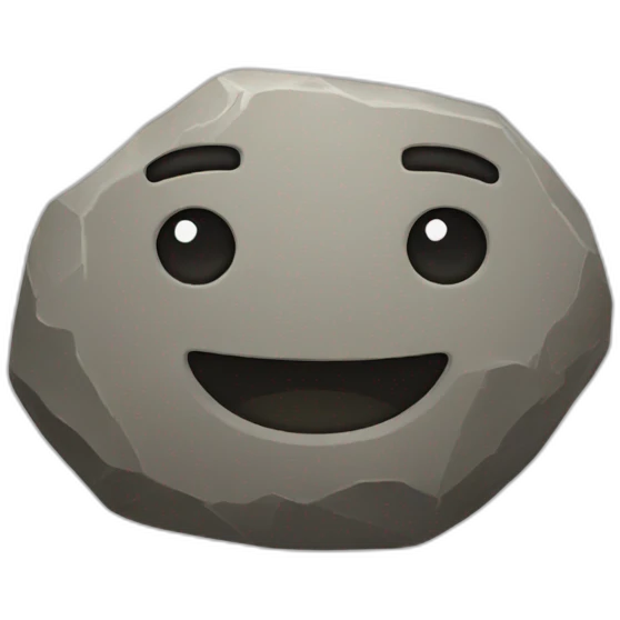 stone emoji