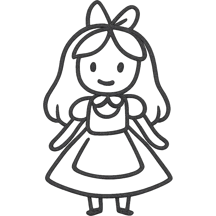 alice in wonderland emoji