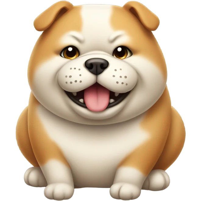 Fat  emoji