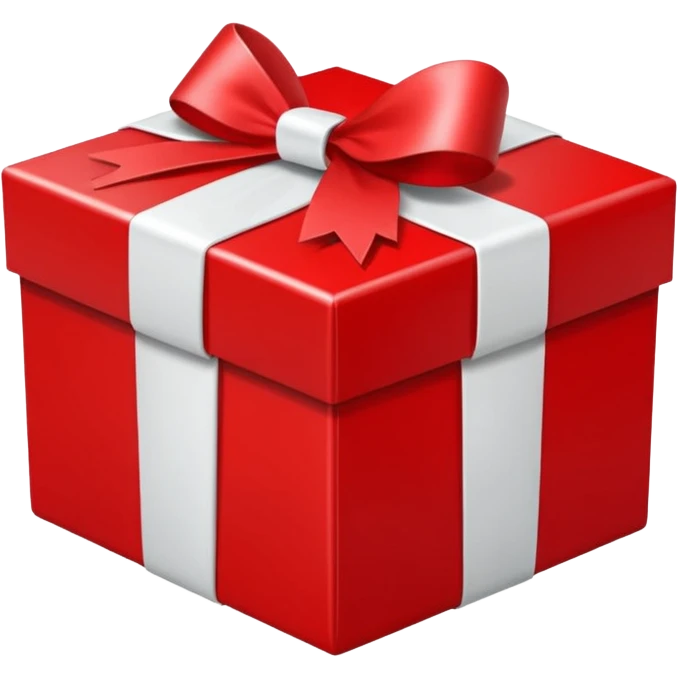 Decorative Gift Box red emoji