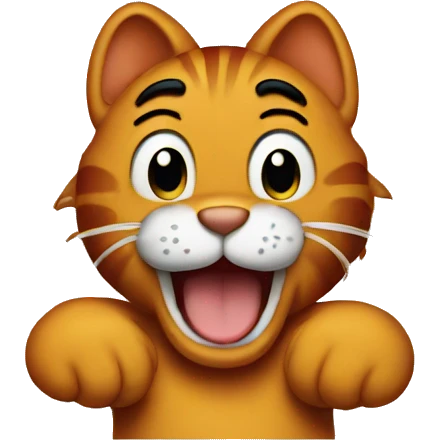 Garfield emoji