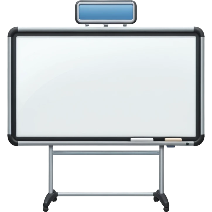 whiteboard in classroom emoji