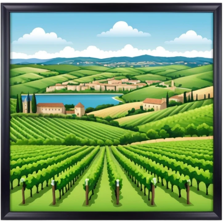 brodeaux aquitaine realistic emoji