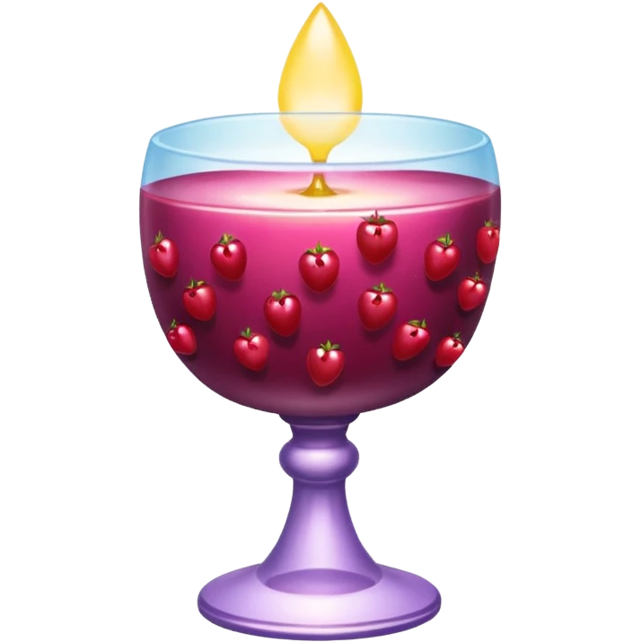 berry chalice overflowing with light nectar emoji