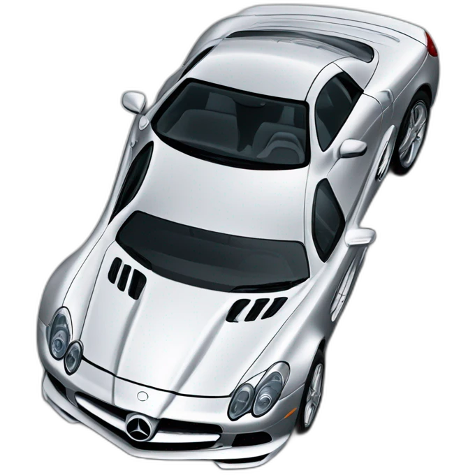 Mercedes benz slr 722 emoji