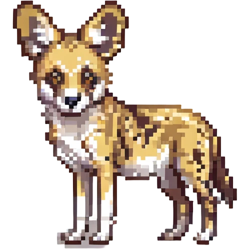 african wild dog emoji