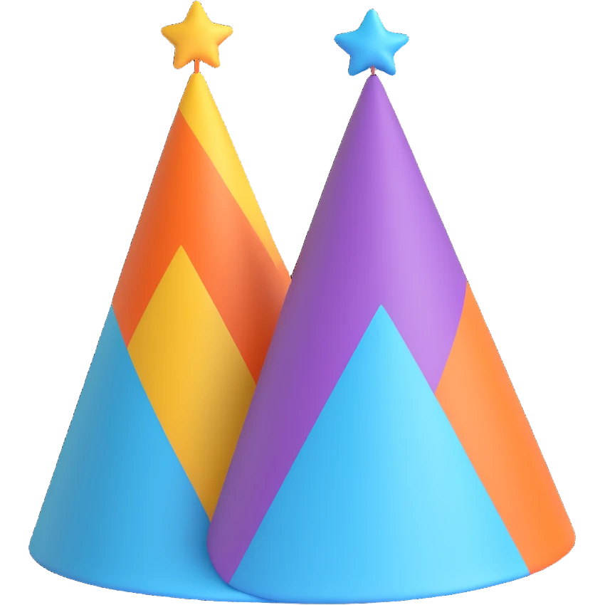 party hat emoji