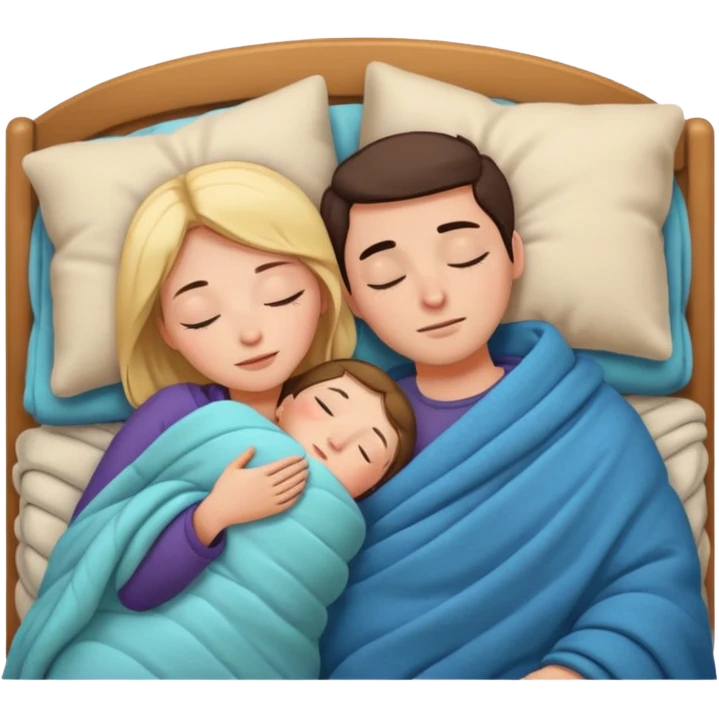 couple sleeping together  emoji