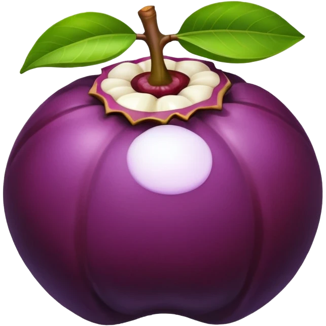 mangosteen emoji