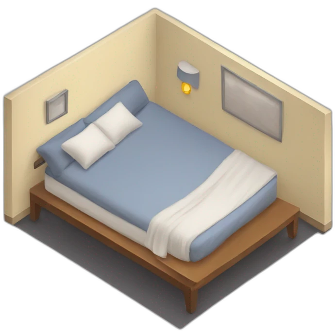 a human lying on the bed emoji