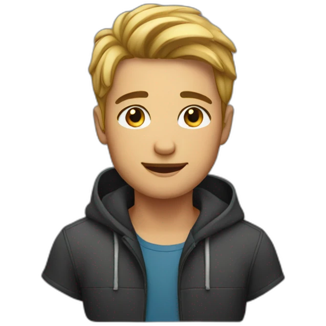 young man emoji