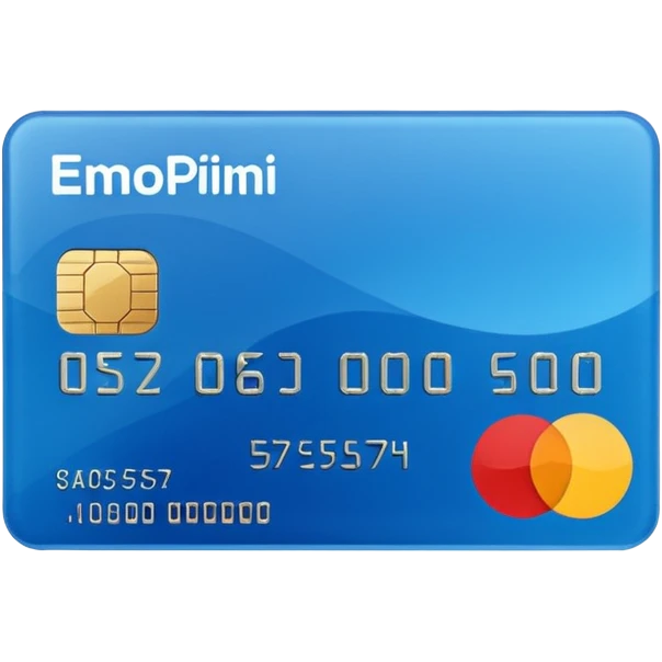 Bank card emoji