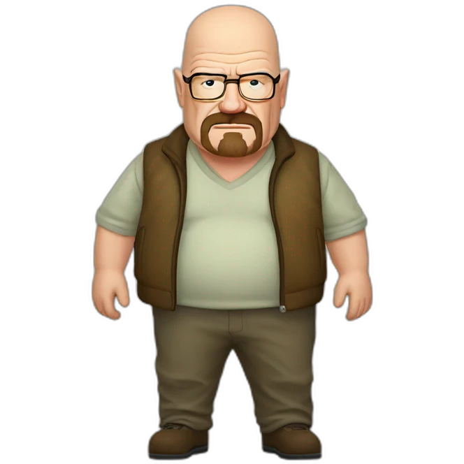 Fat walter white emoji