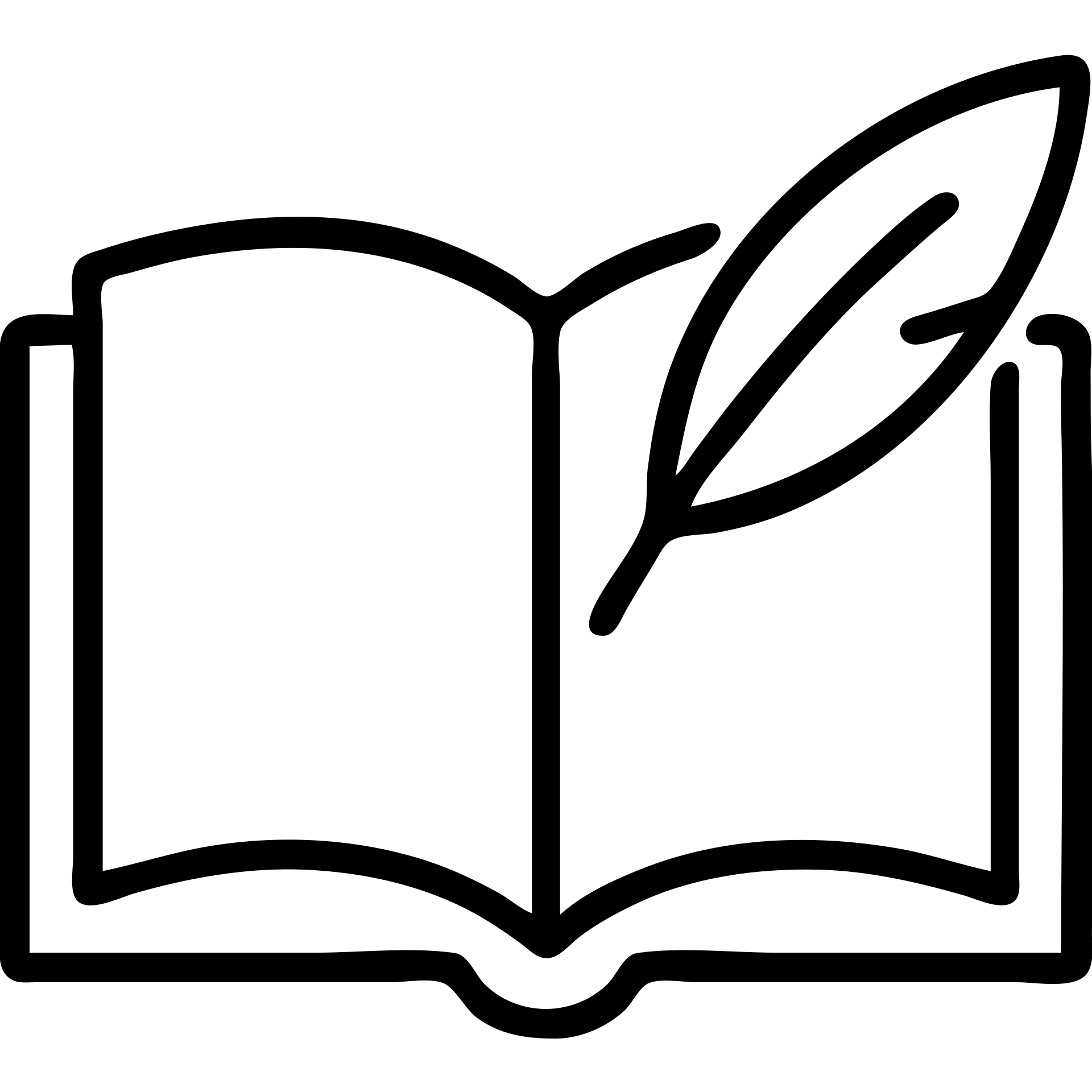 open book with a quill pen, minimal and modern icon, clear lines emoji
