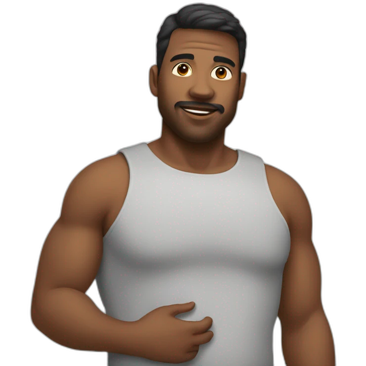 Homme enceinte emoji