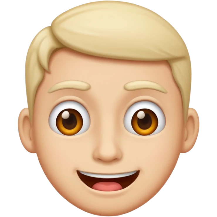 Silly face  emoji